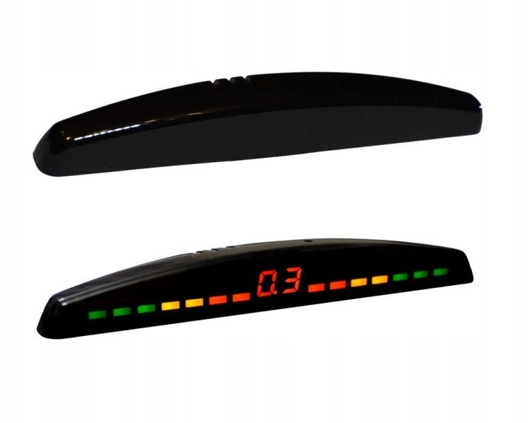 WYŚWIETLACZ DO CZUJNIKÓW PARKOWANIA COFANIA SENSO LED SE-071 4PIN