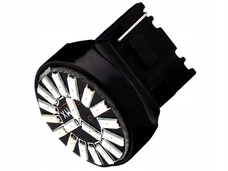 Żarówka WY21W T20 7440 LED 19SMD CANBUS POMARAŃCZOWA