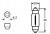 ŻARÓWKA SENSO C5W 12V 36mm SUPER WHITE XENON x10sztuk
