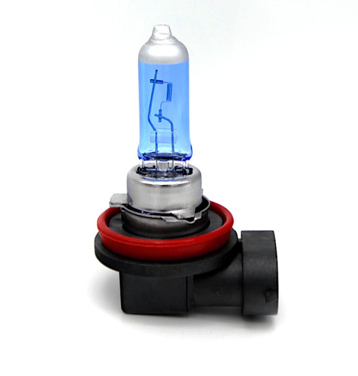ŻARÓWKA SENSO SUPER WHITE H8 12V 35W PGJ19-1 HOMOLOGACJA E4 XENON