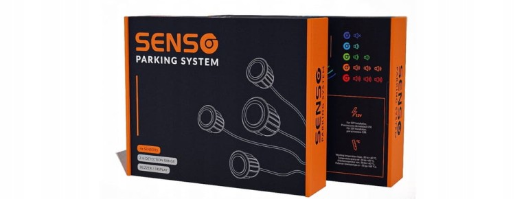 CZUJNIKI PARKOWANIA TYŁ COFANIA PDC SENSO SE-068 WYŚWIETLACZ WYBÓR KOLORU