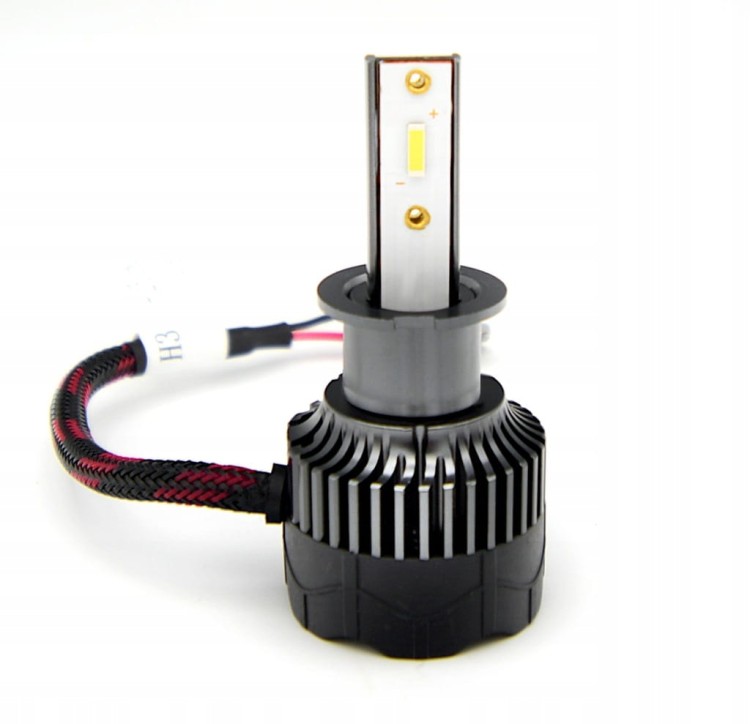 Żarówki SENSO 2x LED H3 +250% CSP 12V 16000LM RETROFiT