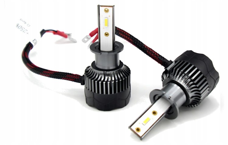 Żarówki SENSO 2x LED H3 +250% CSP 12V 16000LM RETROFiT