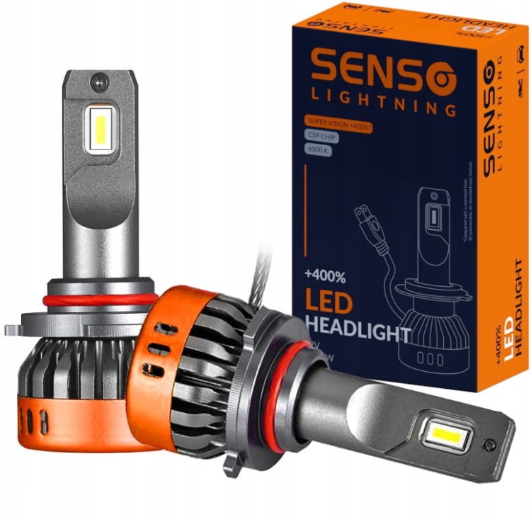 Żarówki SENSO 2x LED HIR2 HIR +400% CSP 20000LM RETROFiT