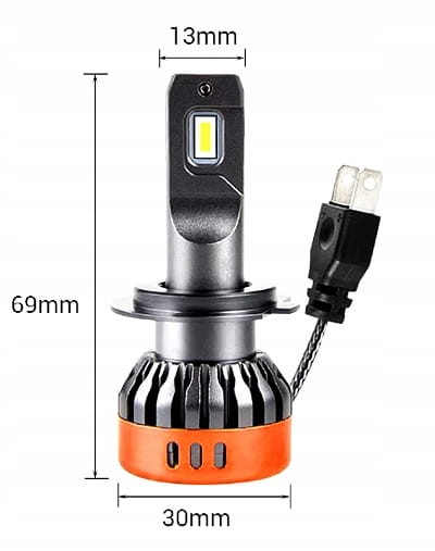 Żarówki SENSO 2x LED H7 +400% CSP 20000LM RETROFiT