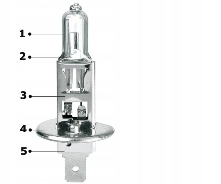 ŻARÓWKA SENSO H1 12V 55W P14.5s HOMOLOGACJA E4