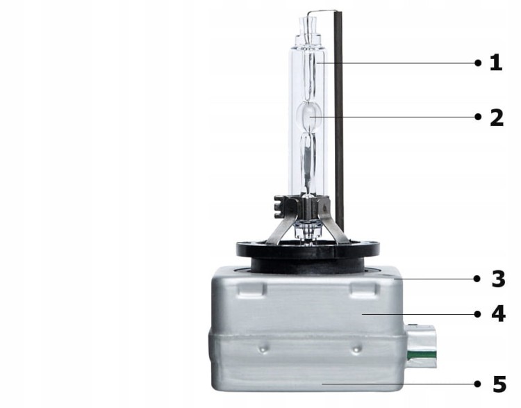 ŻARNIK SENSO D3S 6000K XENON HOMOLOGACJA E4 BASIC ZIMNA BIEL