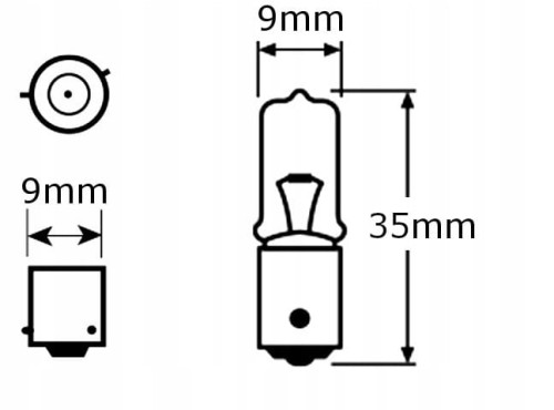 ŻARÓWKA SENSO H21W 12V HOMOLOGACJA E4