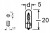 ŻARÓWKA SENSO W1.2W 1,2W T5 12V W2x4.6d ZEGARY