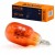 ŻARÓWKA SENSO WY16W T15 12V w2.1x9.5d POMARAŃCZOWA HOMOLOGACJA E4