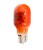 ŻARÓWKA SENSO WY16W T15 12V w2.1x9.5d POMARAŃCZOWA HOMOLOGACJA E4