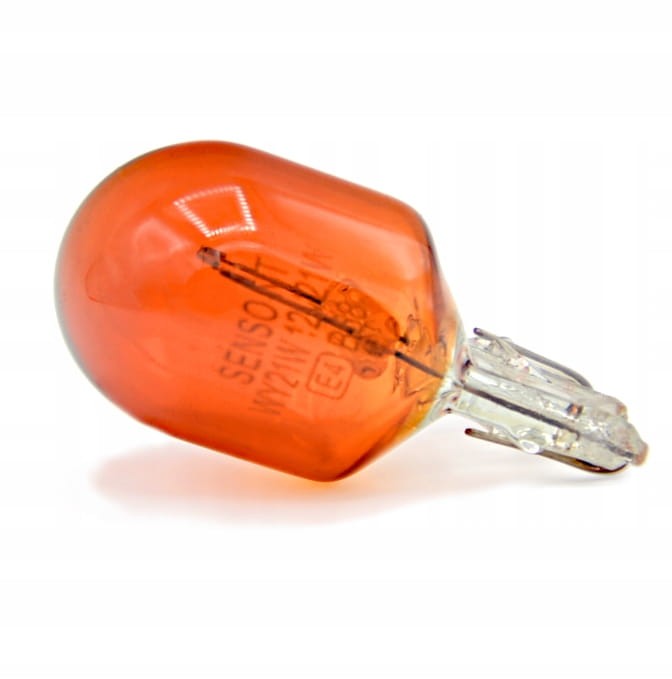 ŻARÓWKA SENSO WY21W 12V W3x16d POMARAŃCZOWA HOMOLOGACJA E4