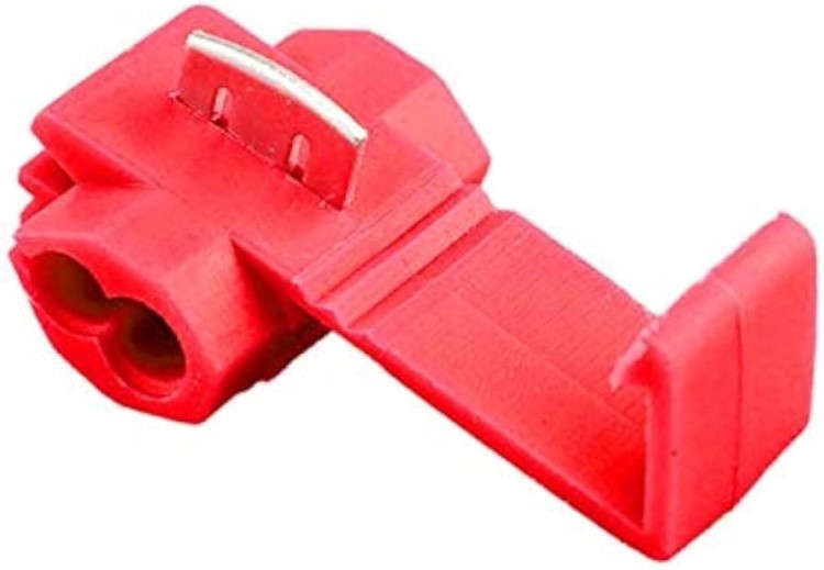SZYBKOZŁĄCZE ZŁĄCZE KONEKTOR SAMOCHODOWY SENSO CZERWONY 0,5mm²-1mm²