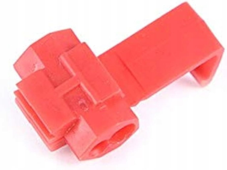 SZYBKOZŁĄCZE ZŁĄCZE KONEKTOR SAMOCHODOWY SENSO CZERWONY 0,5mm²-1mm²