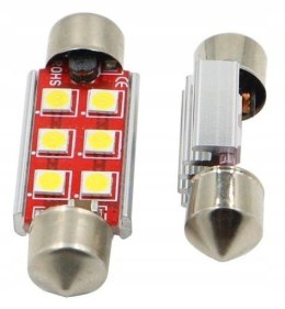 ŻARÓWKA SENSO C5W C10W 39mm LED 6xSMD 3030 CANBUS 12V